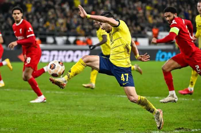 欧联杯-夸安萨破门 阿穆拉传射 利物浦1-2客负比利时球队仍获第一